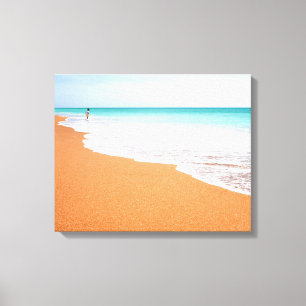 Toile Photo sur la plage et la mer