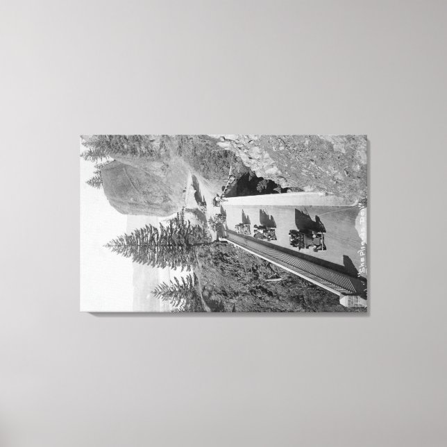 Toile Photographie 2 de Shepherd's Dell on Columbia Rive (Recto)