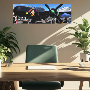 Toile Photographie de guerre aérienne vintage Avion de c