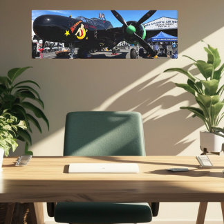 Toile Photographie de guerre aérienne vintage Avion de c