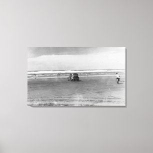 Toile Photographie de la scène de la plage de l'océan Pa