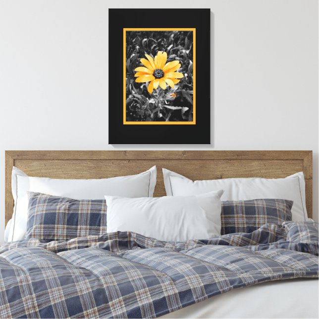 Toile Photographie de marguerite africaine du printemps (Insitu(Chambre))