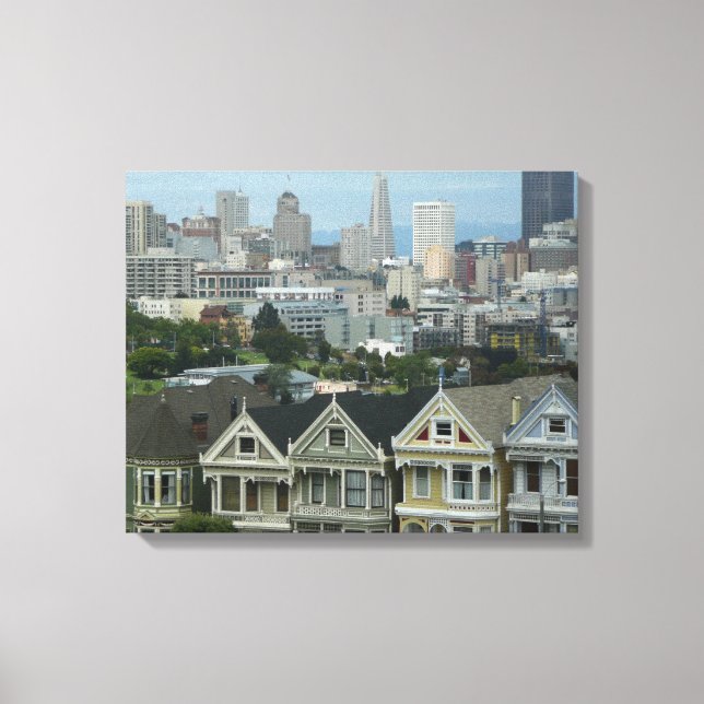 Toile Photographie de scène urbaine de San Francisco Pos (Recto)