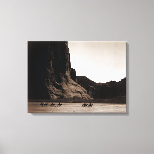 Toile Photographie vintage de Canyon de Chelly