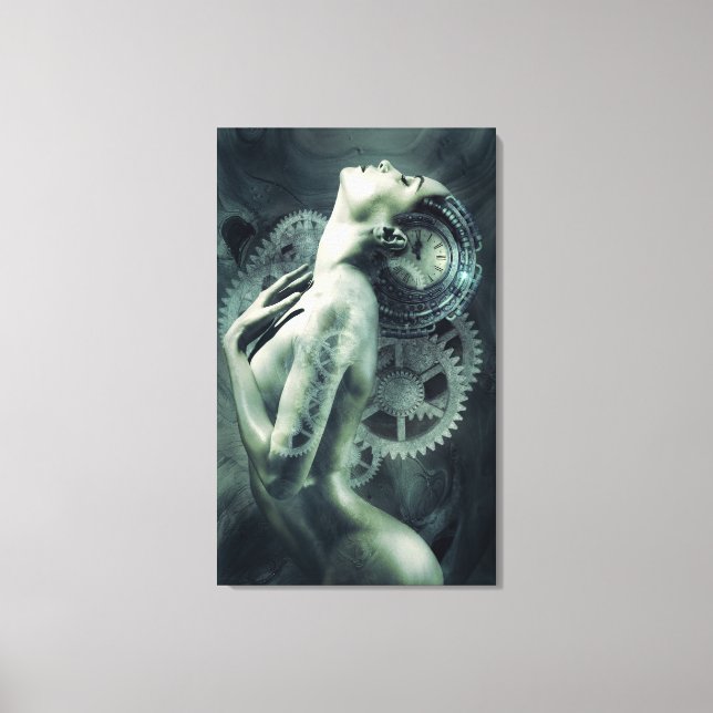 Toile Photomontage Steampunk (Recto)