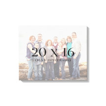 Photos de famille MODÈLE 20x16