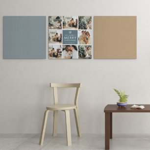 Toile Photos Multi Holiday   Merry Christmas