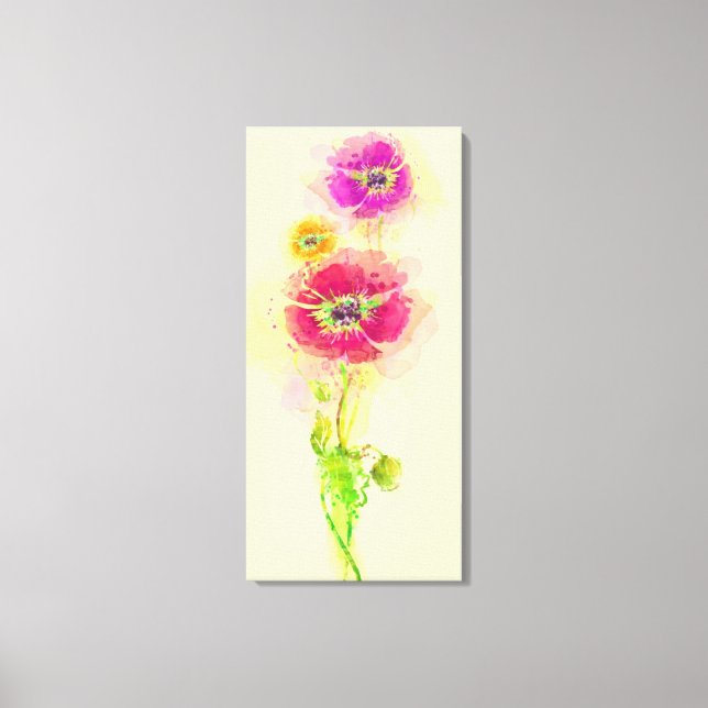 Toile Photos peintes en aquarelle 2 (Recto)