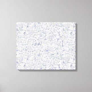 Toile Physics équations dans Blue Pen //
