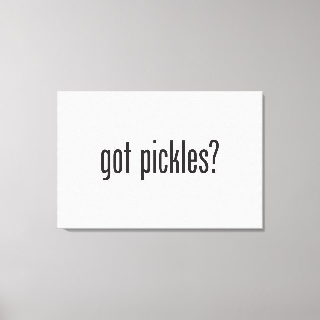 Toile pickles (Recto)