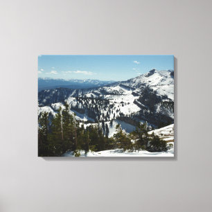 Toile Pics neigeux du Grand Teton