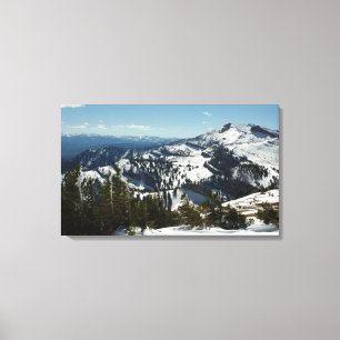 Toile Pics neigeux du Grand Teton