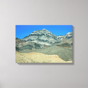 Toile Pics superposés du désert de Mojave