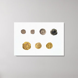 Toile Pièces de monnaie gauloises, c.750-0 AVANT JÉSUS