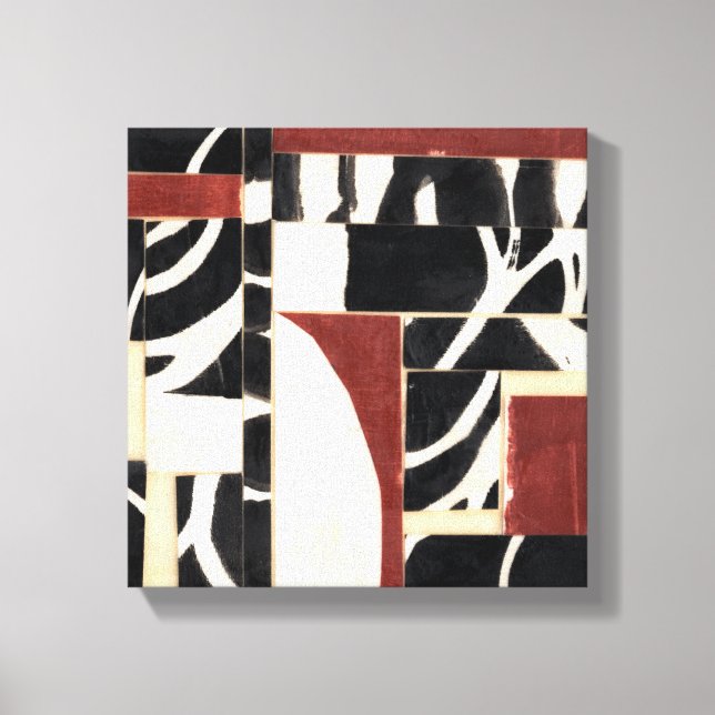 Toile Pièces et pièces I (Recto)