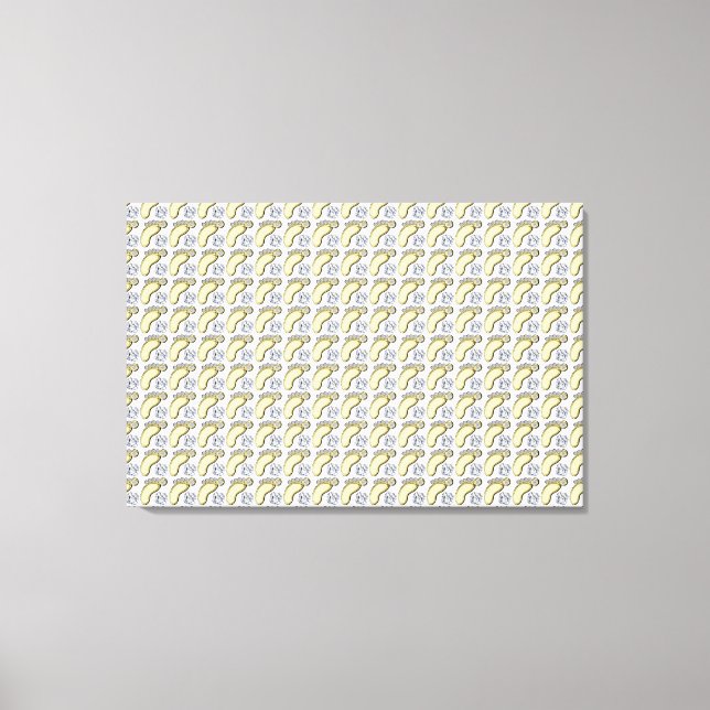 Toile Pieds de bébé (Recto)