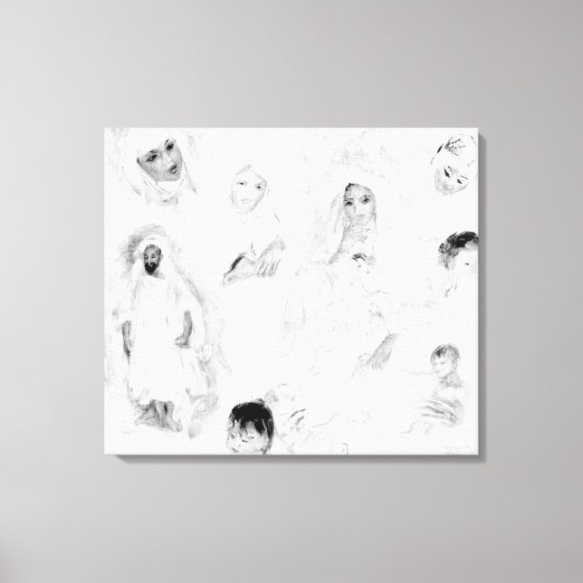 Toile Pierre A Renoir | Arabes (Recto)