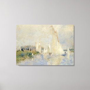 Toile Pierre A Renoir   Regatta à Argenteuil