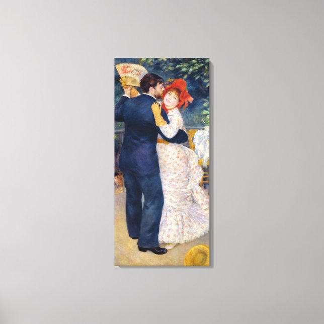 Toile Pierre A Renoir | Une danse dans le pays (Recto)