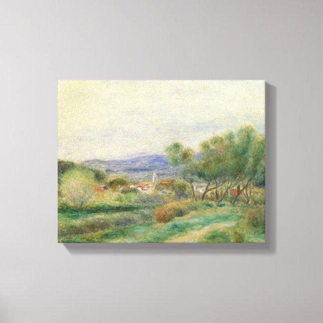 Toile Pierre A Renoir | View of La Seyne (Recto)