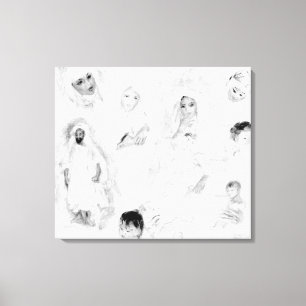 Toile Pierre Arabes de Renoir un  