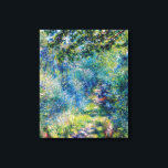 Toile Pierre-Auguste Renoir - Chemin dans la Forêt<br><div class="desc">Chemin dans la Forêt (Sentier dans le bois) - Pierre-Auguste Renoir, Huile sur toile, 1876</div>