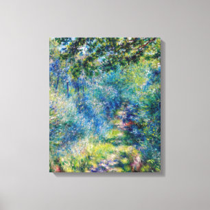 Toile Pierre-Auguste Renoir - Chemin dans la Forêt