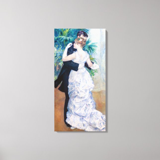 Toile Pierre-Auguste Renoir - Danse à la ville (Recto)