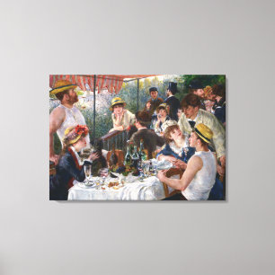 Toile Pierre-Auguste Renoir - Déjeuner de la fête nautiq
