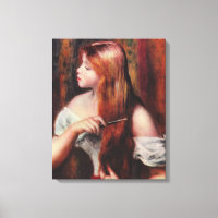 Pierre Auguste Renoir Jeune fille aux cheveux roug