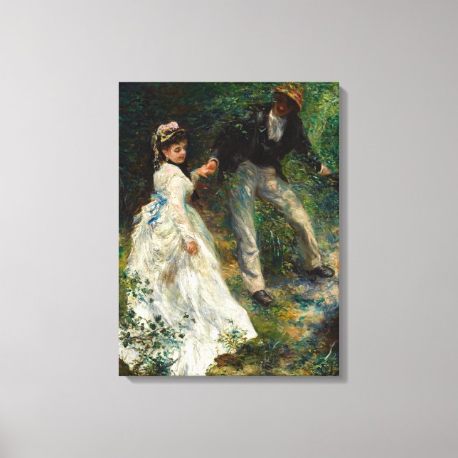 Toile Pierre-Auguste Renoir - La Promenade (Recto)