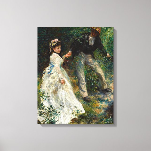 Toile Pierre-Auguste Renoir - La Promenade (Recto)