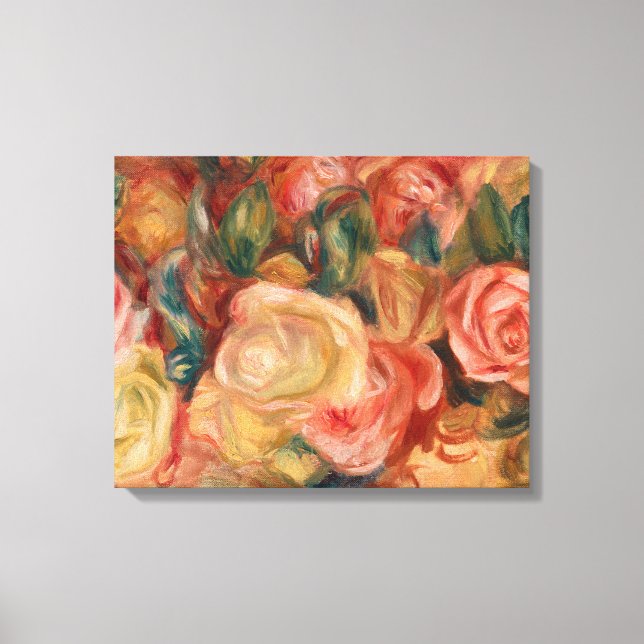 Toile Pierre-Auguste Renoir - Rose (Recto)
