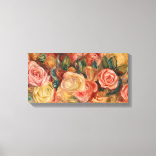 Toile Pierre-Auguste Renoir - Rose