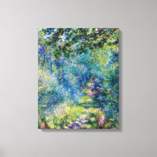 Toile Pierre-Auguste Renoir - Sentier dans la forêt