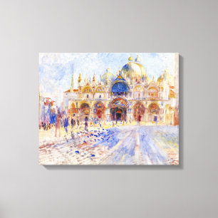 Toile Pierre-Auguste Renoir - Venise, Piazza San Marco