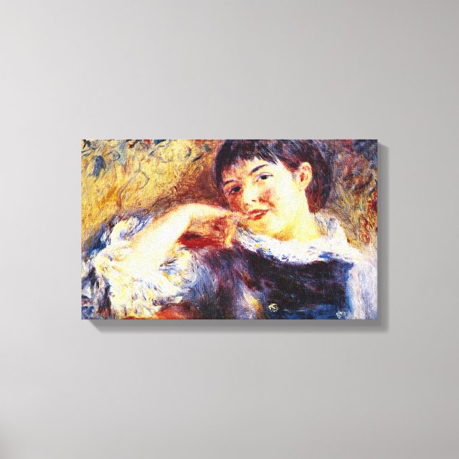 Toile Pierre Renoir - Le Rêveur (Recto)
