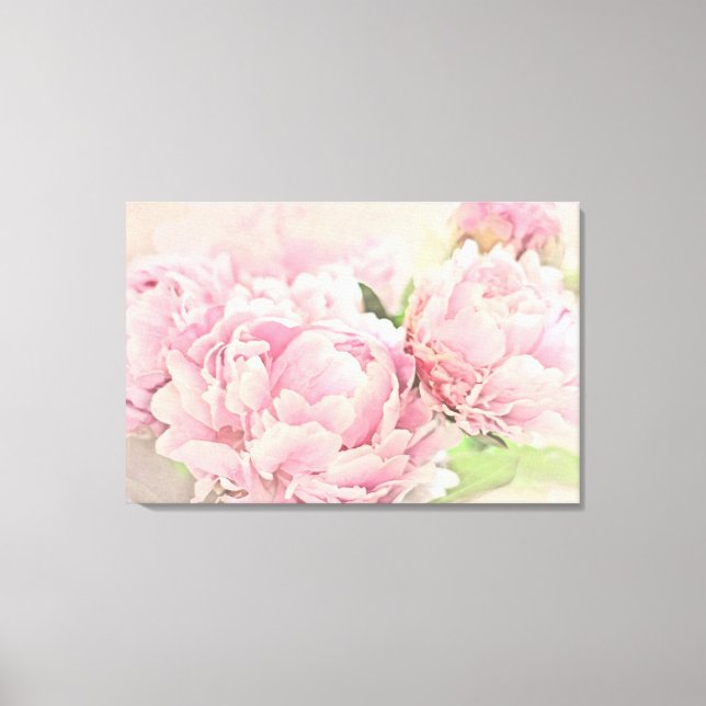 Toile Pies roses (Recto)