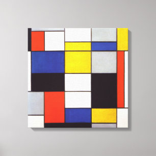 Toile PIET MONDRIAAN - Composition A 1923