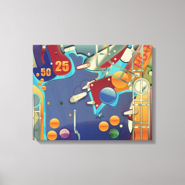 Toile Pinball (Recto)