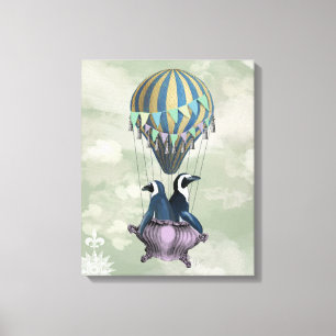 Toile Pingouins volants