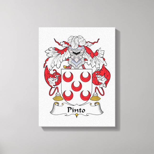 Toile Pinto Family Crest (Recto)