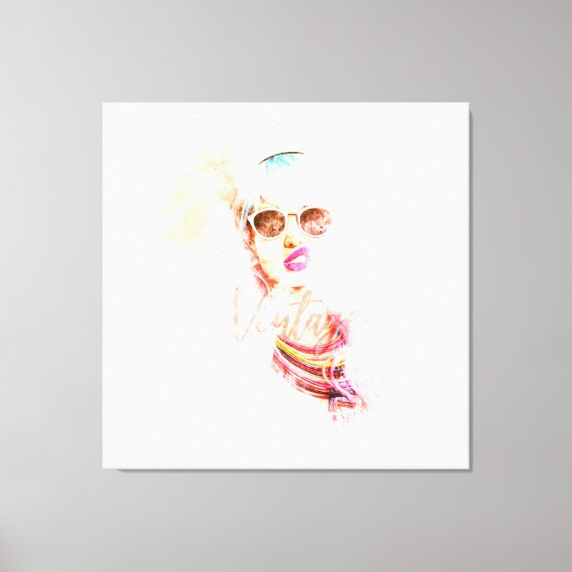 Toile Pinup Girl (Recto)