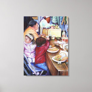 Toile Pique-nique agréable, Mexique