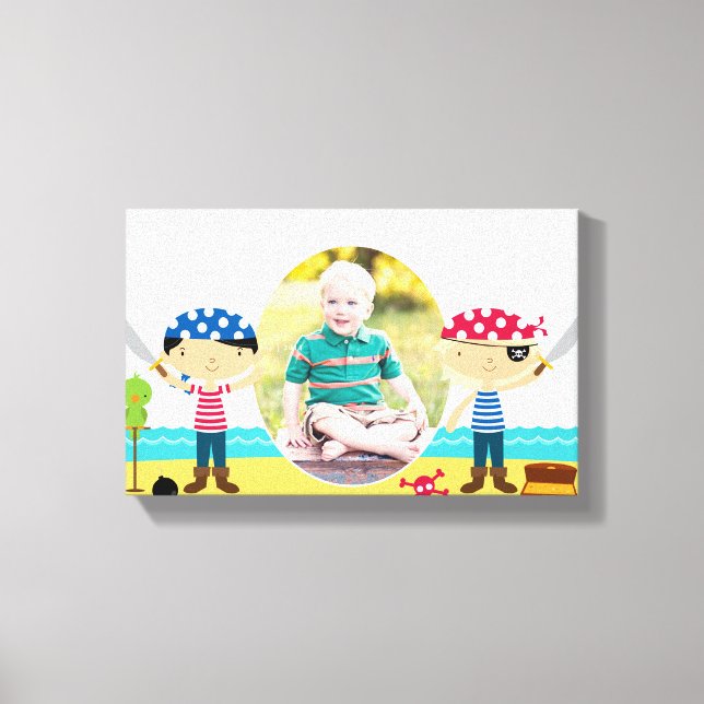 Toile Pirates [12,6 x 8 pouces] (Recto)