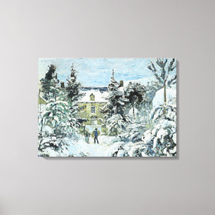 Toile Pissarro - Piette's House à Montfoucault