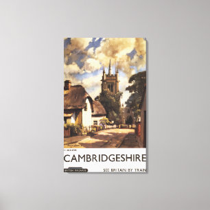 Toile Pittoresque Country View British Railways Poster