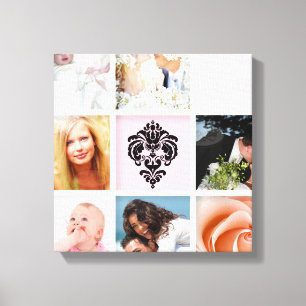 Toile PixDezines 9-Photo sur la toile, modèle blanc de