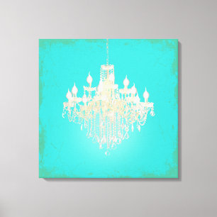 Toile PixDezines Fond DIY/Lustre en Cristal
