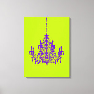 Toile PixDezines Fond DIY/Lustre Violet